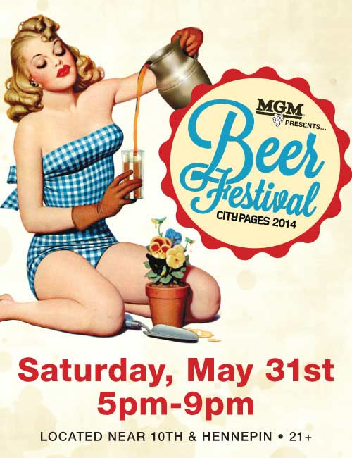 Information on City Pages Beer Festival in Minneapolis